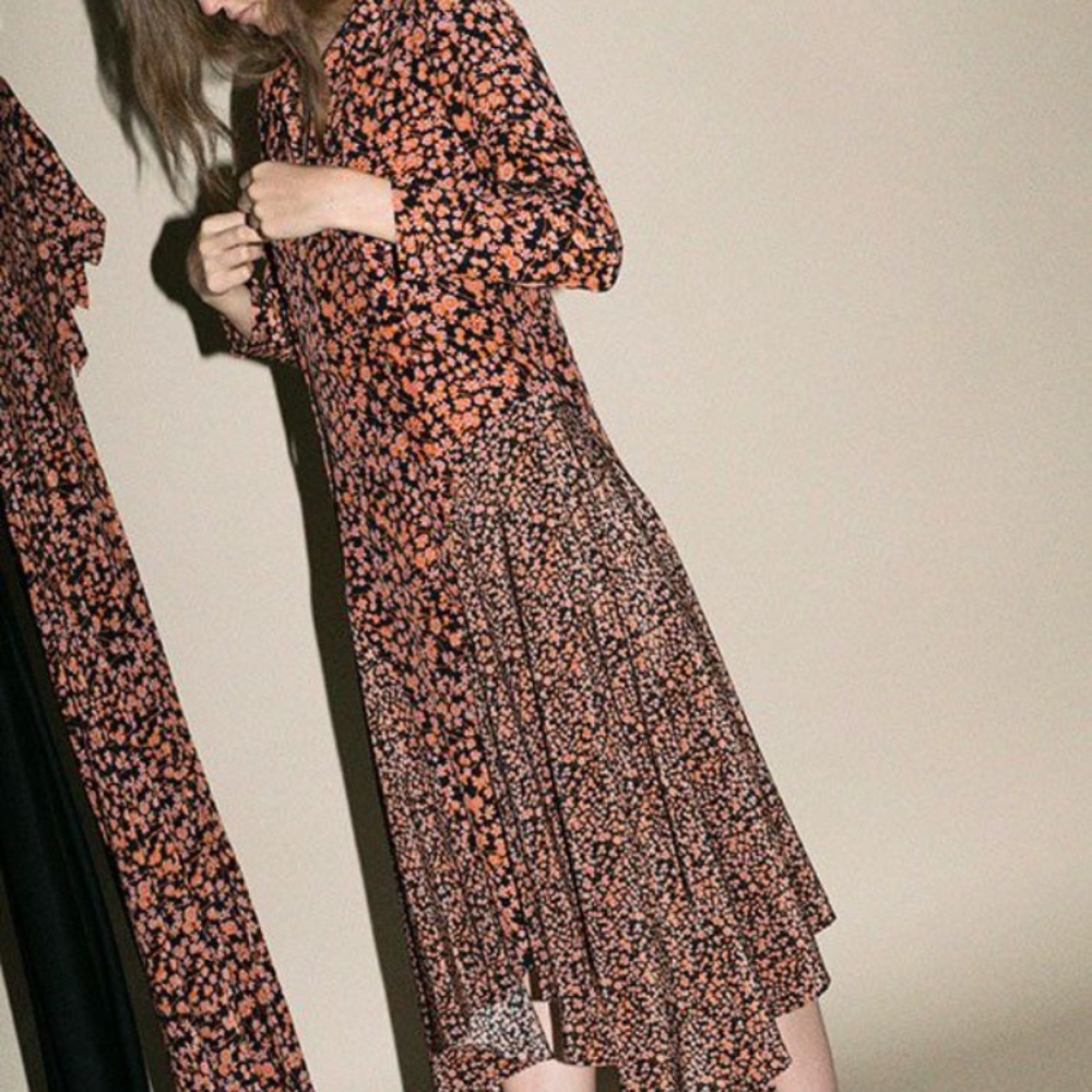 No. 6 Store Nessa Tie Dress - Picture 2 of 7